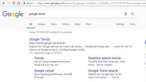 หาไอเดียเขียนบทความ google trend